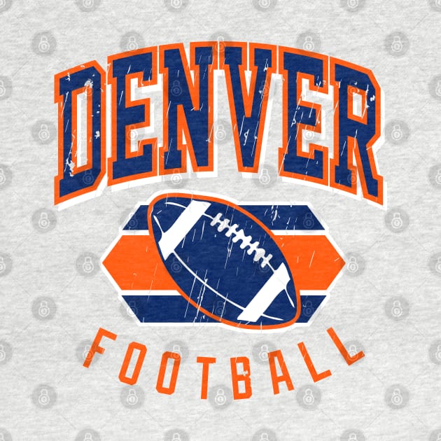 Vintage Denver Football by funandgames